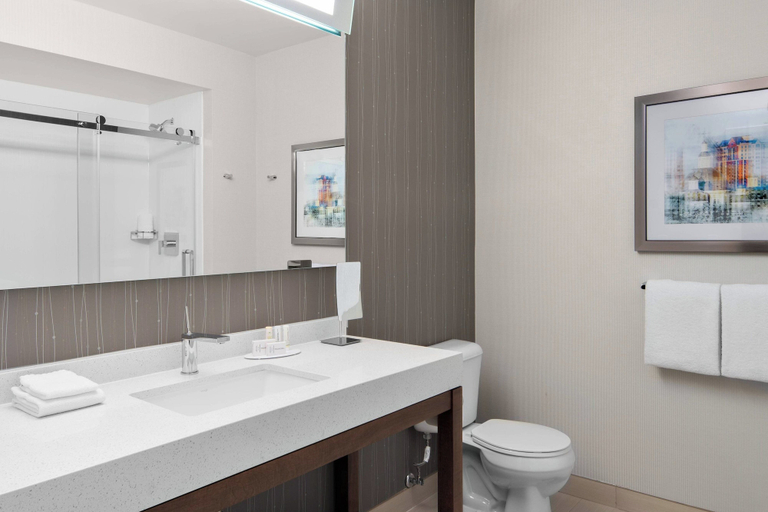 Bathroom 5, Courtyard by Marriott Edmonton Downtown, Division No. 11