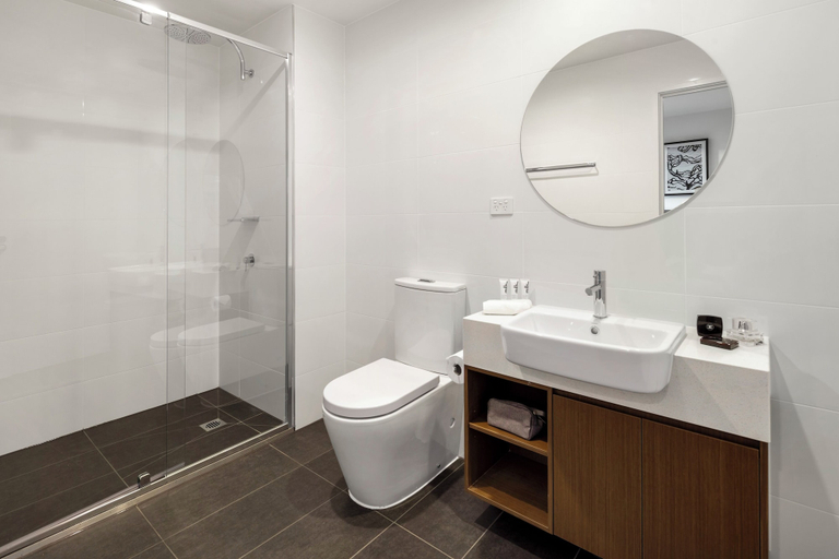 Bathroom 3, Quest Maribyrnong, Melbourne