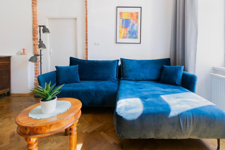Bedroom 2, Apartments Studencka Street, Next to Planty Park, Kraków City