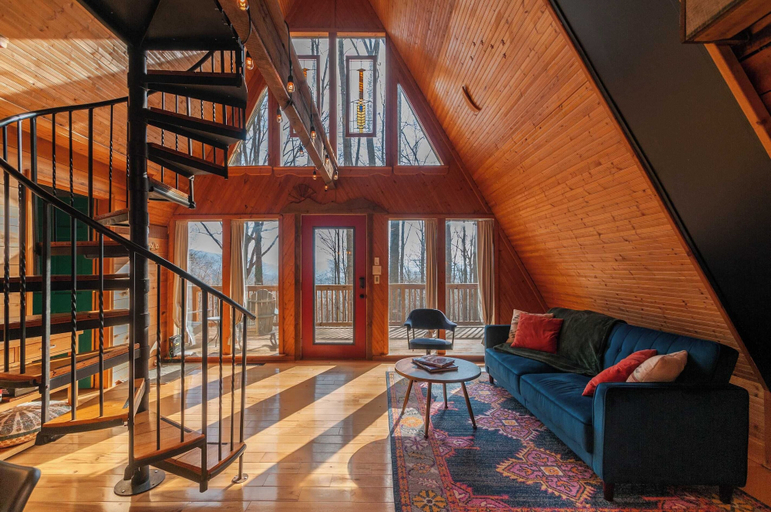 Others 5, Firepit + Mountain Views A-frame in Fairview Honeycomb Hideaway by Avantstay, Buncombe