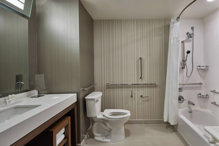 Bathroom 4, Courtyard by Marriott Albany Airport, Albany