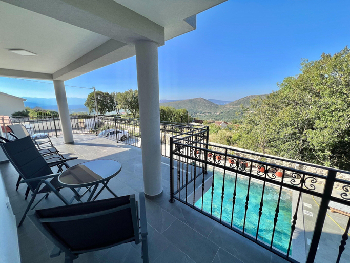 Balcony, Apartment in Croatia Near Adriatic Coast, Vinodolska