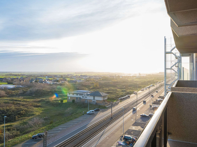 View from property 2, Bright Apartment Near the Center, West-Vlaanderen