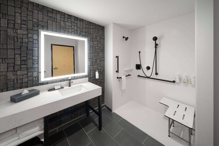 Bathroom 3, La Quinta Inn & Suites by Wyndham Austin Parmer/Tech Ridge, Travis