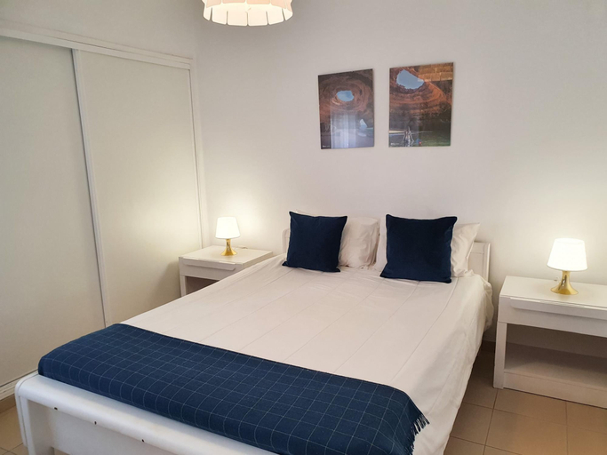 Bedroom 2, T1 Praiamar 3F FR MAR A C Estacionament, Loulé