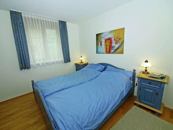 Bedroom 2, Vibrant Apartment near Ski Slopes in Brand, Bludenz