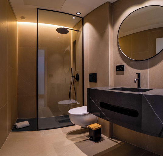 Bathroom 5, Hotel Apartamentos Hamus, Cádiz
