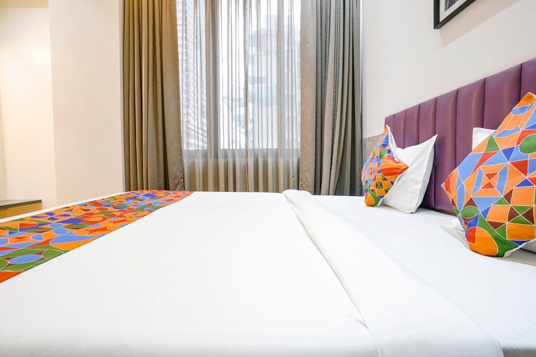 Bedroom 3, FabHotel Global Spaces - Nr. NESCO Exhibition Center, Mumbai Suburban
