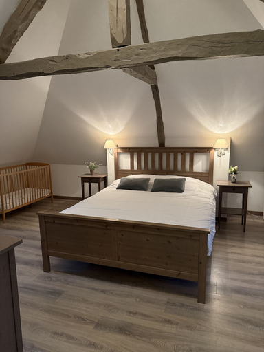 Bedroom 3, Château de Grèges, Seine-Maritime