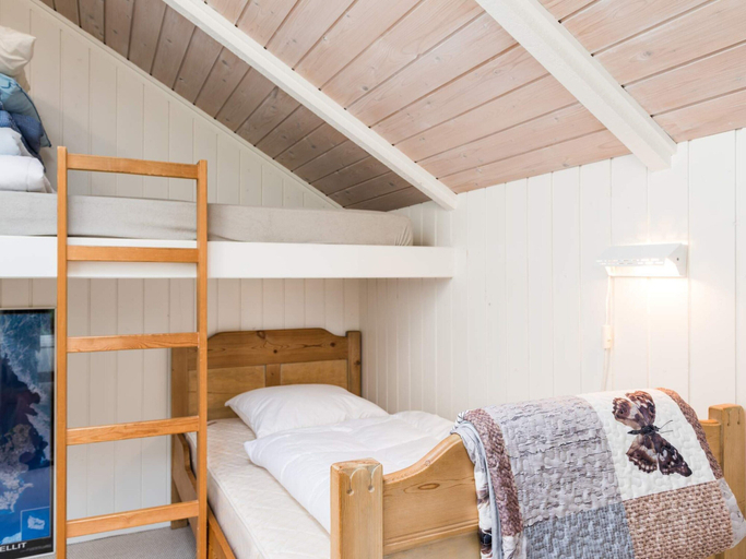 Bedroom 3, 6 Person Holiday Home on a Holiday Park in Blavand, Varde