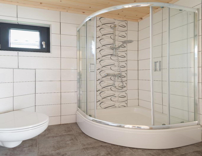 Bathroom, House in Gaski Near Baltic Lighthouse, Koszalin