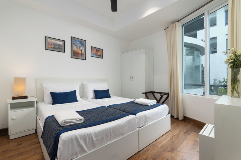 Bedroom 2, Oceanfront Condos Nilaveli by ICC, Kuchchaveli