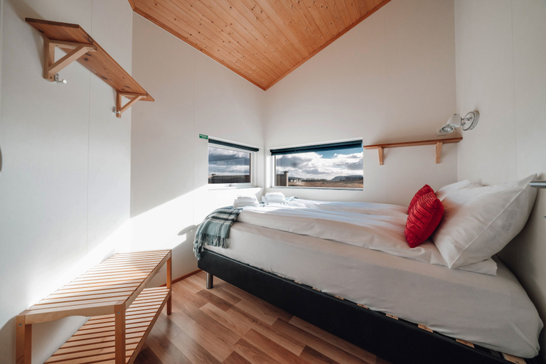 Bedroom 2, Blue View Cabin 6A with Hot Tub, Biskupstungnahreppur