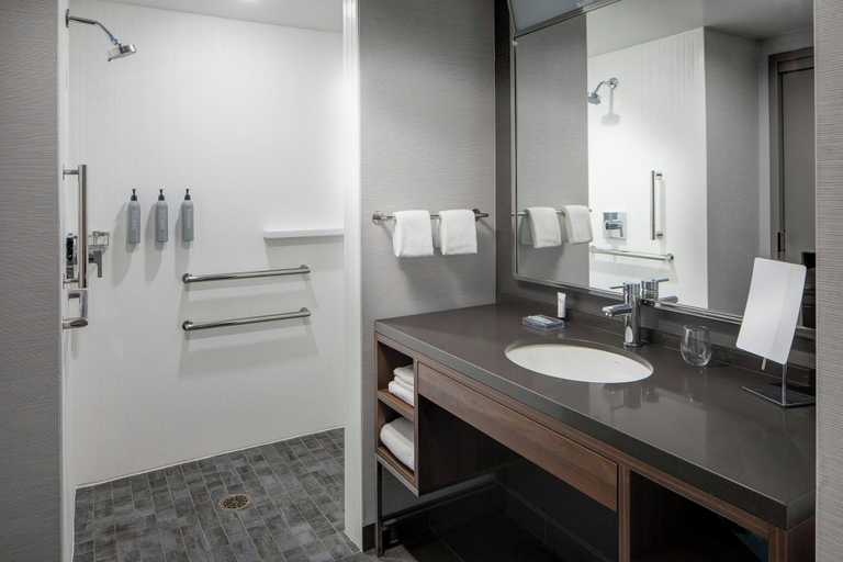 Bathroom 5, Courtyard by Marriott Chicago Downtown River North, Cook