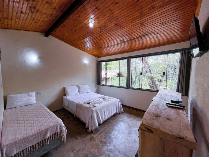 Bedroom 3, POUSADA SERRA VERDE, Capitólio
