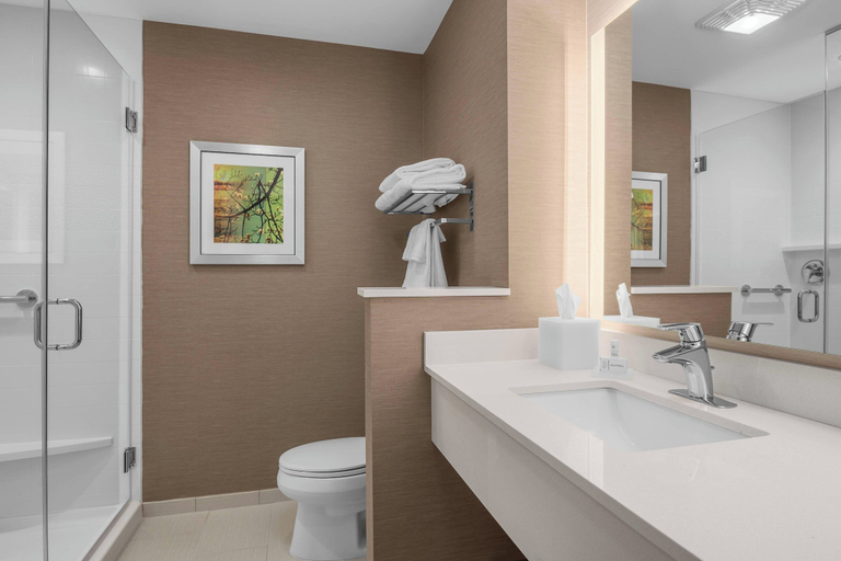 Bathroom 4, Fairfield Inn & Suites by Marriott Memphis Marion, AR, Crittenden