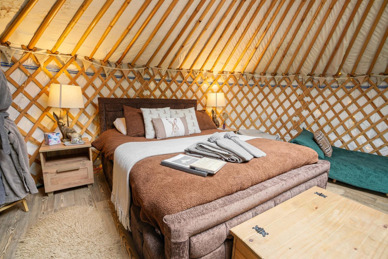 Bedroom 3, Glamp and Tipple Ltd, Norfolk