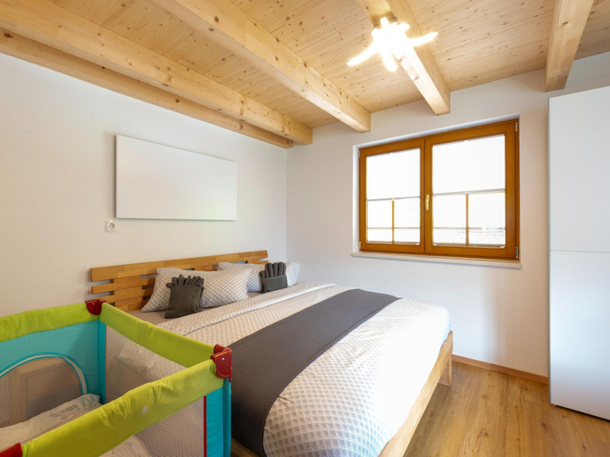 Bedroom 3, Rustic Farm in Tyrol With Mountain Views, Landeck
