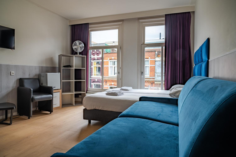 Bedroom 3, Hotel Kap City Centre, Amsterdam