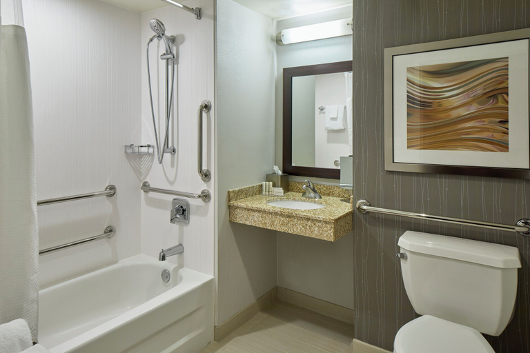 Bathroom 4, Courtyard by Marriott Albany Thruway, Albany