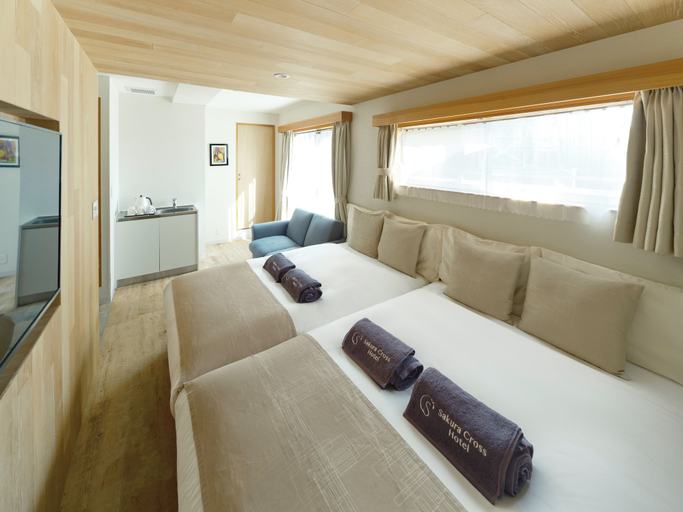 Bedroom 1, Sakura Cross Hotel Shinjuku East, Shinjuku