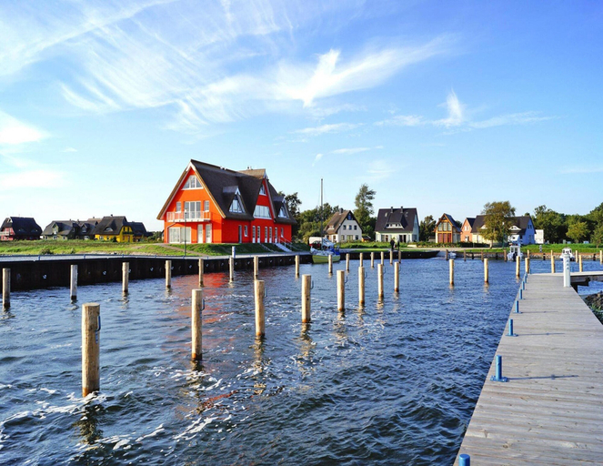 View from property 3, Haus in Vieregge am Breetzer Bodden, Vorpommern-Rügen