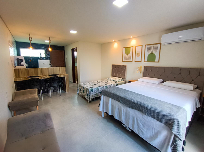 Bedroom 3, Flats Marina Maragogi, Maragogi