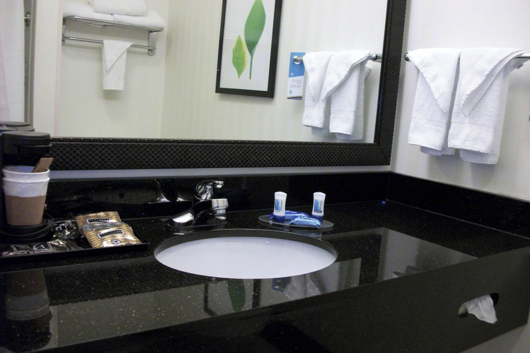 Bathroom 5, Fairfield Inn & Suites Seymour, Jackson