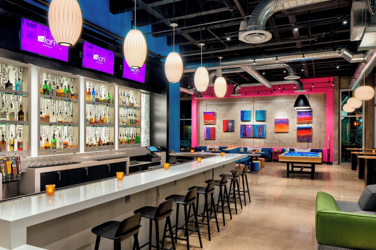 Food & Drinks 5, Aloft by Marriott Fort Worth Downtown, Fort Worth