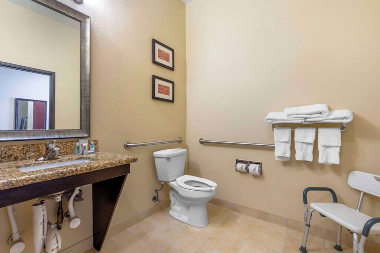 Bathroom 4, Comfort Inn & Suites Mexia, Limestone