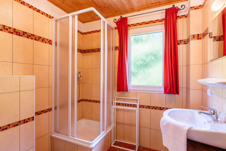 Bathroom 4, Chalet in Dachstein West With Shared Pool, Hallein