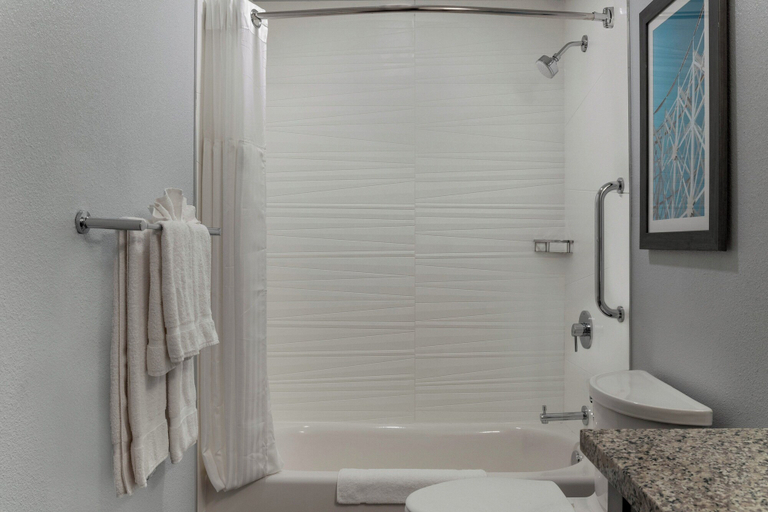 Bathroom 5, Club Wyndham Dolphin's Cove, Orange