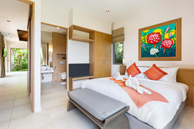 Bedroom 2, Private Boutique 2BR Villa Dalaa 5*Eco Pool*Kamala, Phuket Island