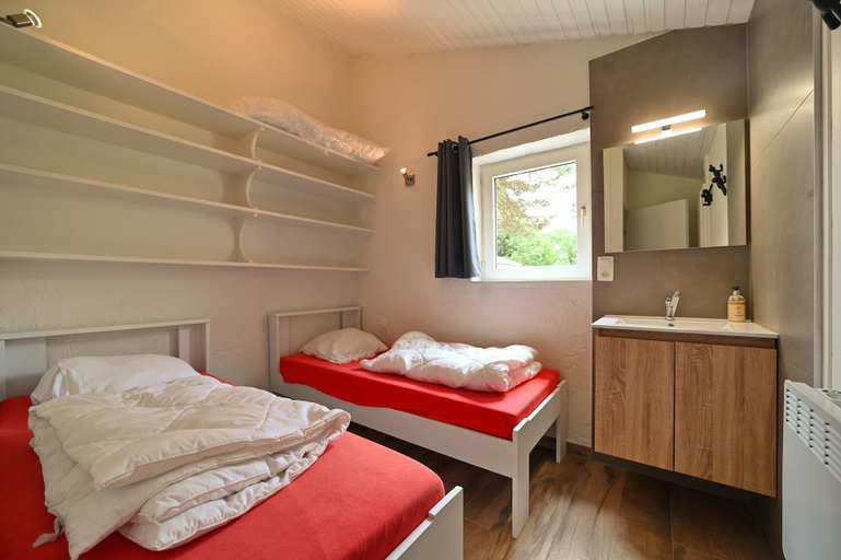 Bedroom 3, Bungalow in Virton by Vallee de Rabais Lake, Luxembourg