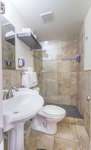 Bathroom 4, Pegasus International Hotel, Monroe