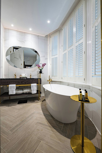 Bathroom 5, Stock Exchange Hotel, Manchester, Autograph Collection, Manchester