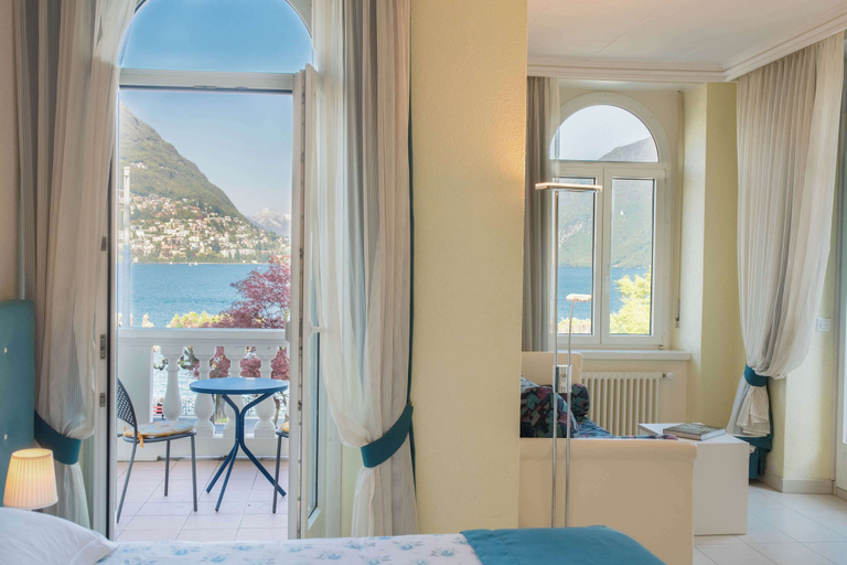 Bedroom 3, Best Western Hotel Bellevue Au Lac, Lugano