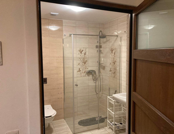Bathroom, Apartment in Pobierowo Near Baltic Beach, Kamień
