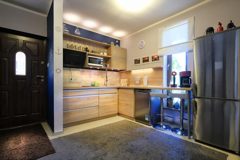 Private kitchen 5, Holiday Home in Lukecin Near Baltic Beach, Kamień