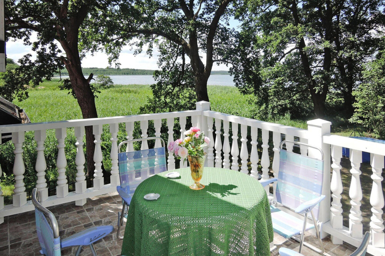 Outdoor dining, New Holiday Home in Nowe Warpno for 6 Persons, Police