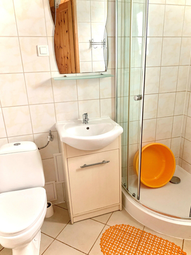 Bathroom, Comfortable holiday homes close to the beach, Koszalin