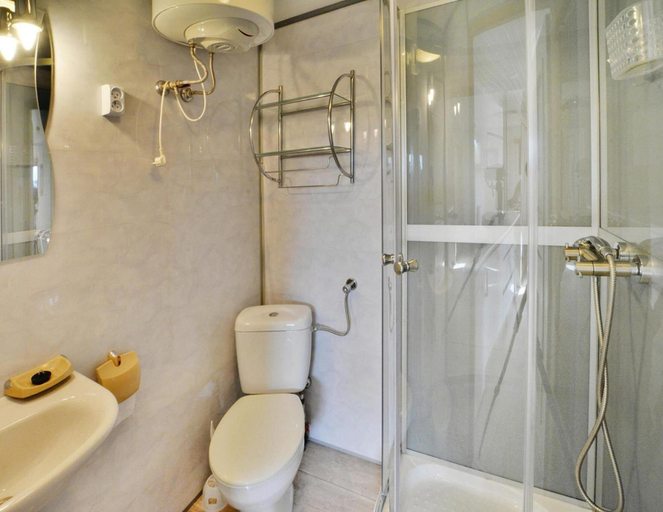 Bathroom 3, Holiday Homes With Terraces, Close to the Beach, Koszalin
