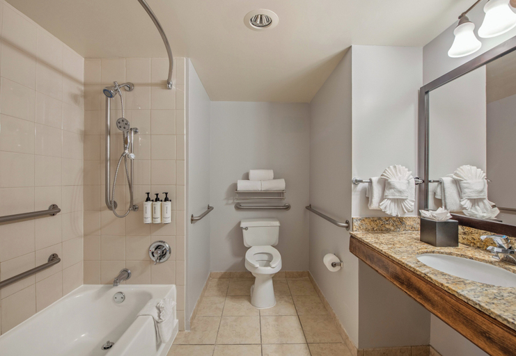 Bathroom 4, Crowne Plaza SAN DIEGO - MISSION VALLEY by IHG, San Diego