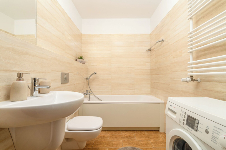 Bathroom, MARGI Gaja Apartament, Szczecin