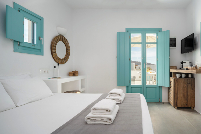 Bedroom 4, Ploes Seaside Houses, South Aegean