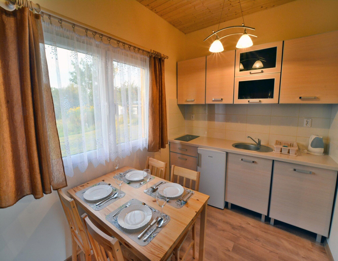Private kitchen, Comfortable Holiday Homes With Terraces, Kołobrzeg
