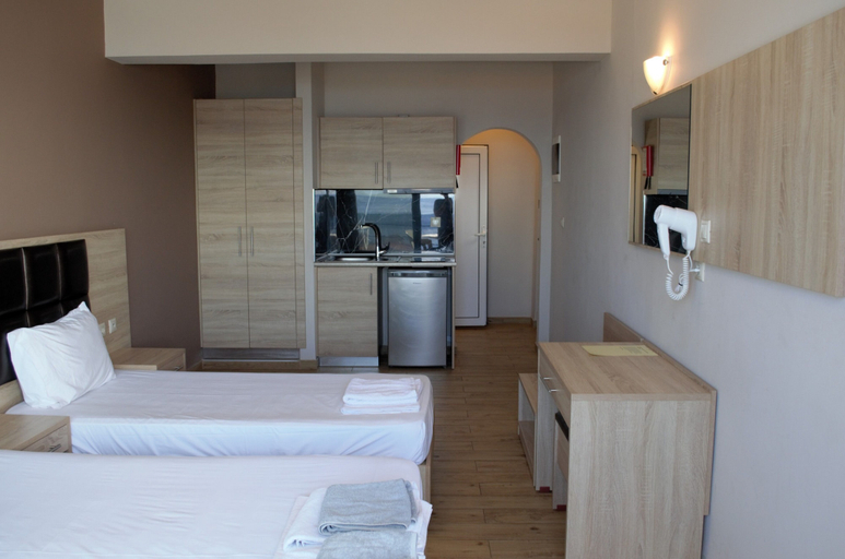 Bedroom 3, Coralli Apartments, South Aegean