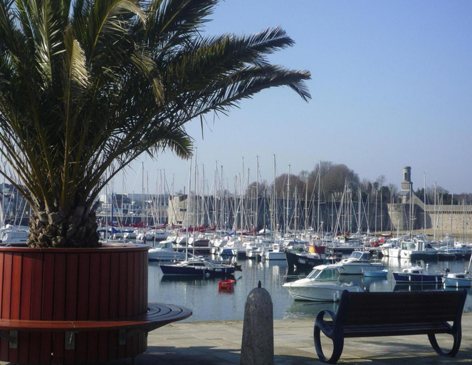 View from property 5, Holiday Home by Kerleven Beach, France, Finistère