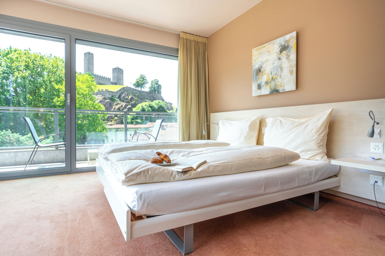 Bedroom 2, Hotel Unione, Bellinzona