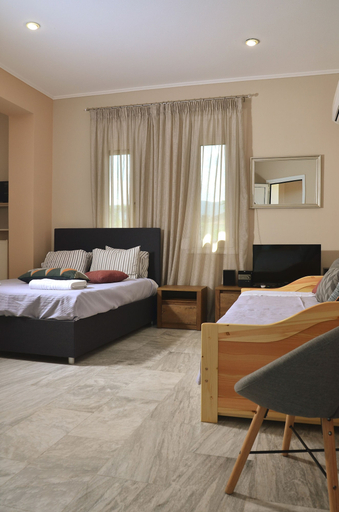 Bedroom 5, Mastiha Villas in Town, North Aegean